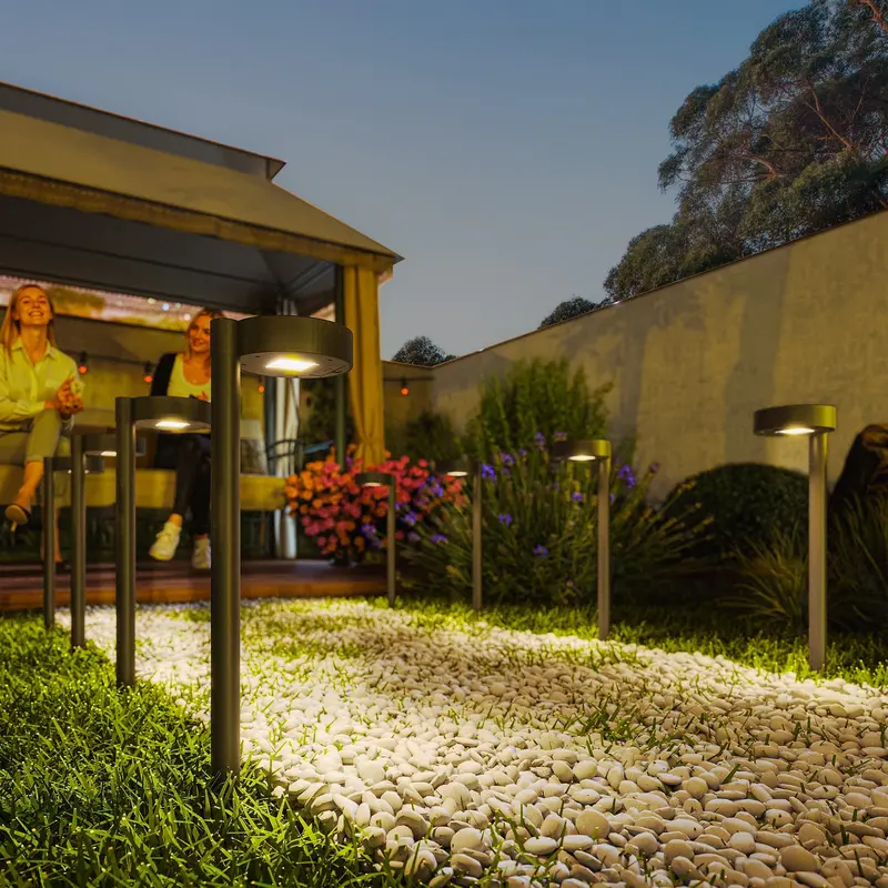 8-Pack Solar Stake Lights For Pathways & Patios – Auto On/Off Led, Ip44 Waterproof Plastic Garden Lighting 1