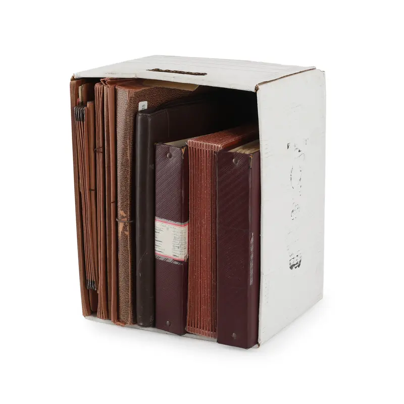 Assorted Office Supplies: File Folders And Binders Bundle 1