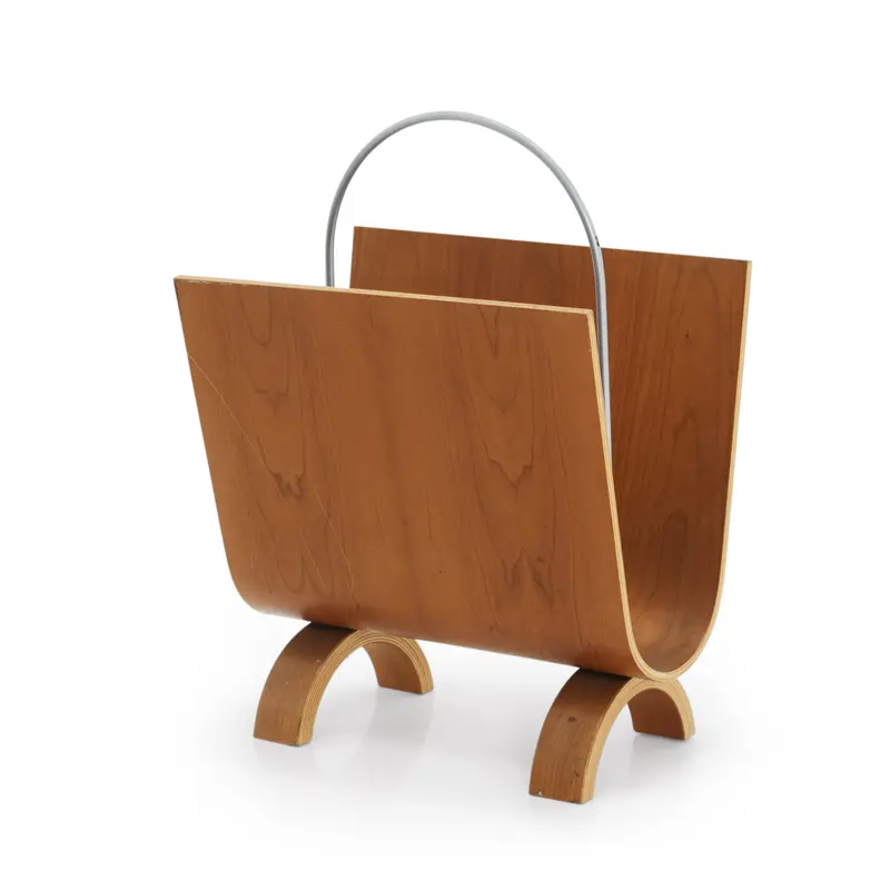 Bentwood Magazine And Document Rack 1