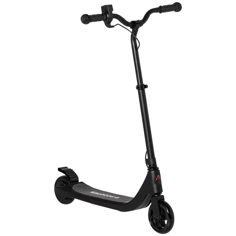 Mcl 120W Electric Scooter For Kids – Adjustable Handlebar, Rear Brake & Safe Riding Design – Black, Ages 6+ 1