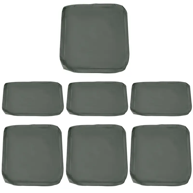 Mcl Replacement Seat Cushion Cover For Rattan Patio Furniture – Weather-Resistant Garden Chair Slipcover 1