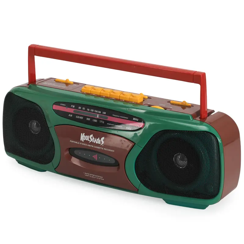 Multicolor Koolshades Retro Boombox Speaker 1